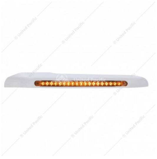 32560 PB 389 FRONT FENDER COVER W/LED AMBER DRIVER SIDE
