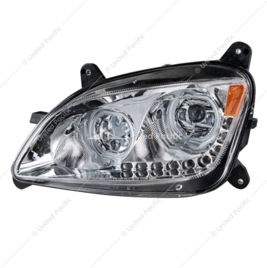 35745 PB 579 CHROME HEADLIGHT DRIVER SIDE