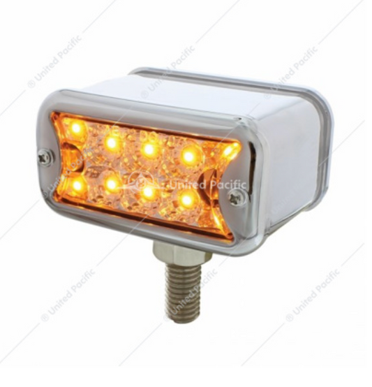 36417 T-MOUNT DOUBLE FACE LIGHT AMBER/RED CLEAR LENS