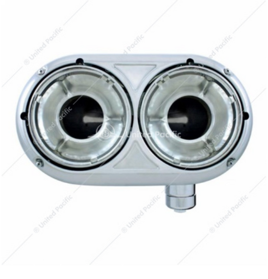 32189 PB 359 HOUSING FOR DOUBLE ROUND HEADLIGHT SS PASSANGER SIDE