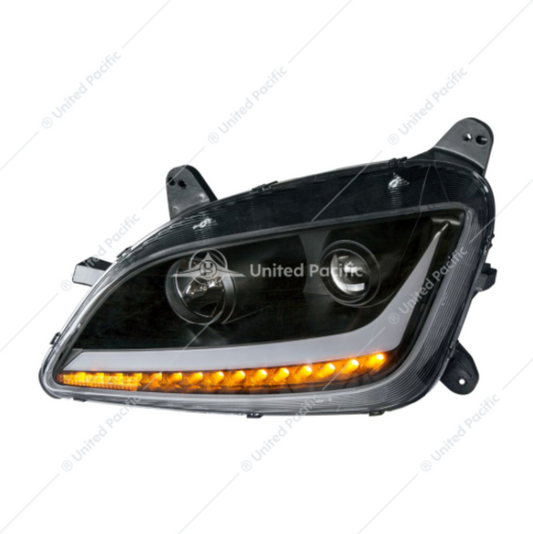 35814 PB 579 PROJECTION HEADLIGHT DRIVER SIDE BLACK OUT