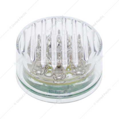 38362 9 LED 2" LIGHT FLAT AMBER/CLEAR