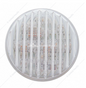 38364 13 LED 2 1/2" FLAT CLRENCE LIGHT AMBER/CLEAR LENS