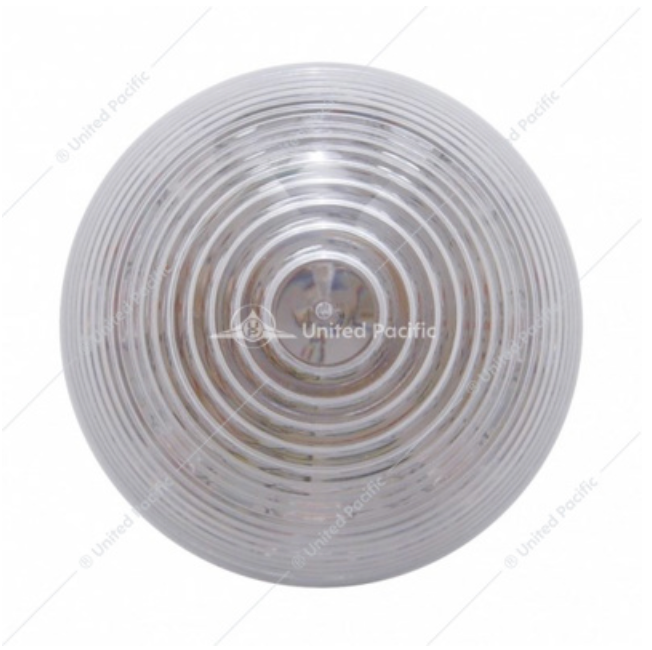 38367 2" BEEBIVE LIGHT RED CLEAR LENS 9 LED