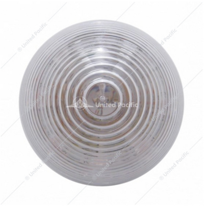 38367 2" BEEBIVE LIGHT RED CLEAR LENS 9 LED