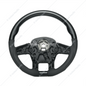 88345 PB 579/KW T680 BLACK LEATHER AND WOOD STEERING WHEEL
