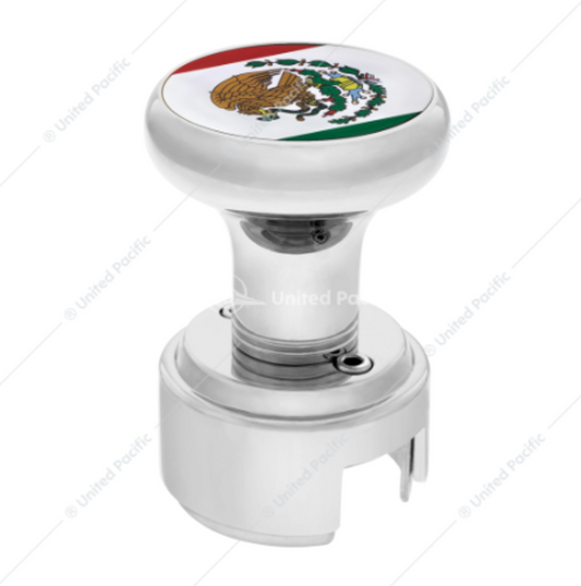 70794 MEXICO FLAG SHIFTER KNOB 15/15/18 SPEED