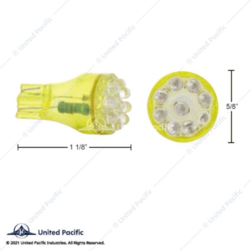 37734 9 LED 912-921 AMBER