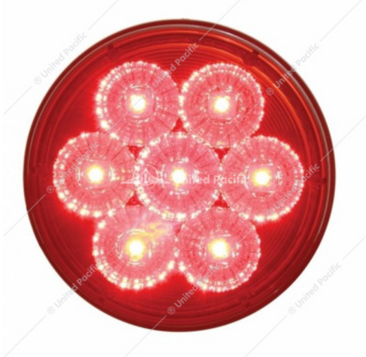 39924 7 LED 4" S/T/T light Red