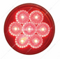 39924 7 LED 4" S/T/T light Red