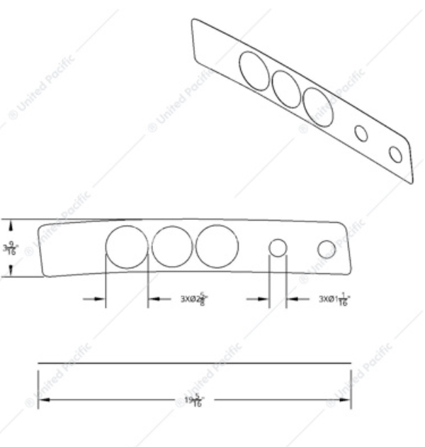 21813 KW 06+ AC DASH PANEL TRIM
