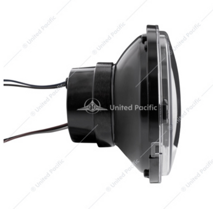 31020-UP  5-3/4" ROUND LED HEADLIGHT BLACK