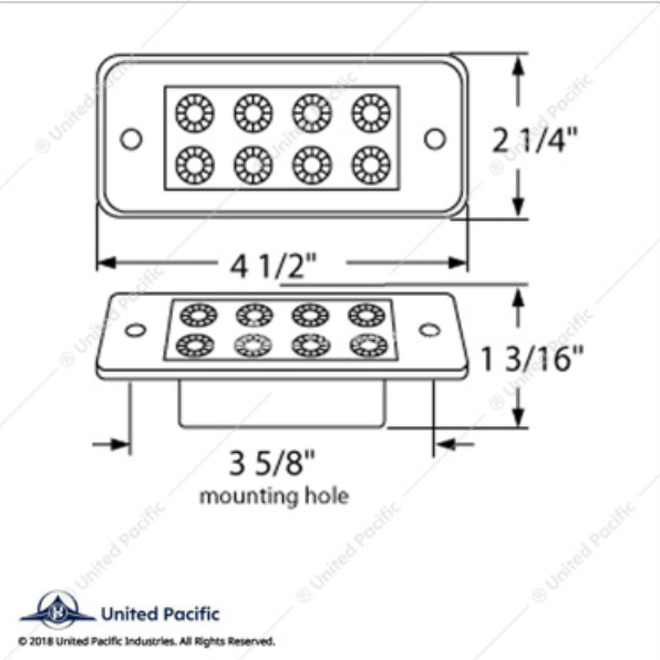 39486 FL REFLECTOR CAB LGHT AMB