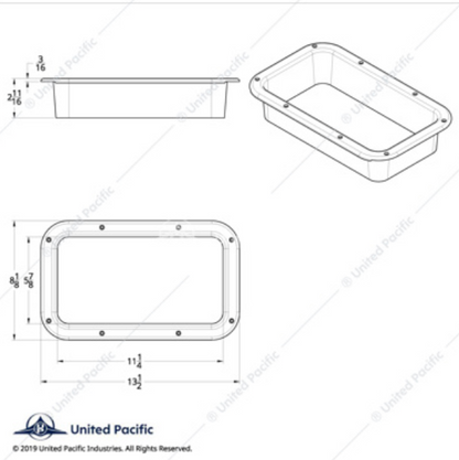 40921 KW WINDOW TRIM W/ SCREWS