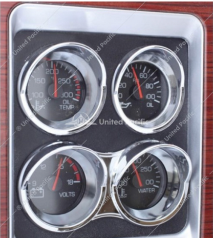 41433 SMALL GAUGE CVR WITH VISOR KW 06+