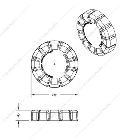 42523 KW FUEL CAP COVER