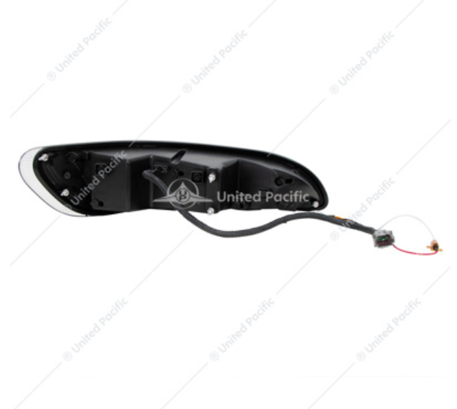 35841 PB 386 HEADLIGHT CHROME QUAD DRIVER SIDE