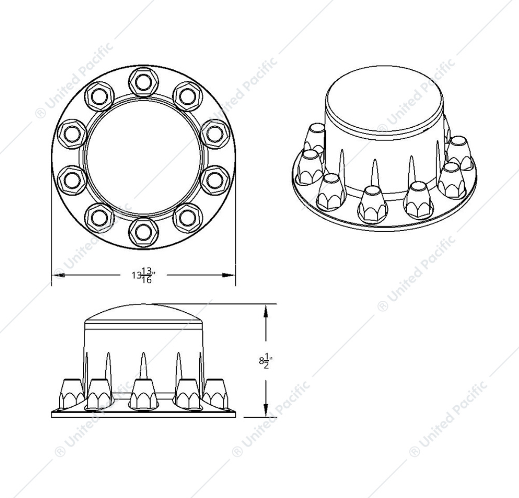 10263 REAR AXLE COVER KIT