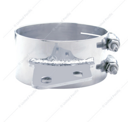 10283 6" PB ANGLED JOINT CLAMP SS