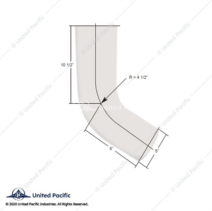 PB379-E58-55 58* 5"TO 5" ELBOW