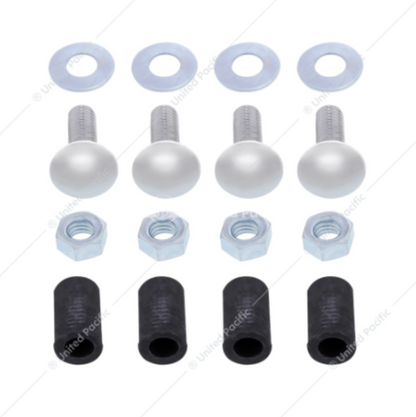10402UP CR TOP MUD FLAP W/HARDW