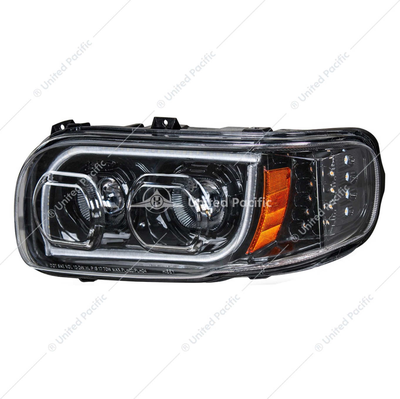 31146 BK PB 388/389 HEADLIGHT DRIVER SIDE BLACK OUT