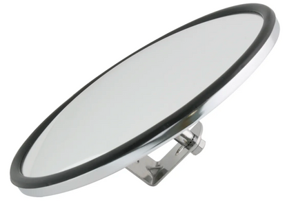 33270-GG CR 5" CONVEX MIRROR W L BRACKET CENTER MOUNT