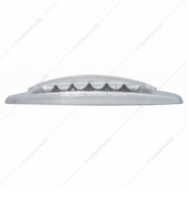 38308 12 LED MARKER LIGHT RED/CLEAR LENS