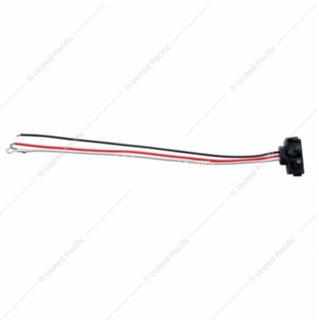 38121 OVAL LED REFLECTOR LIGHT RED/RED 3 PROM CONECTION