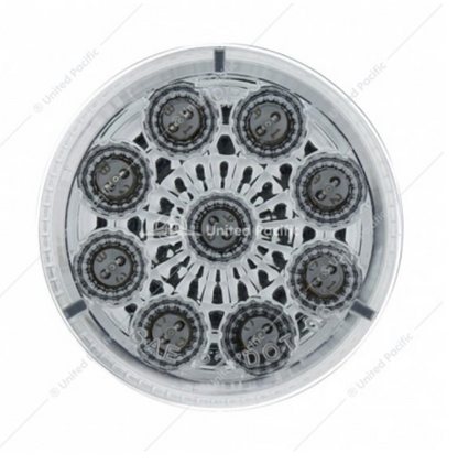 38852  2" LED LIGHT RED CLEAR