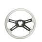 58501 WHITE 18" STEERING WHEEL