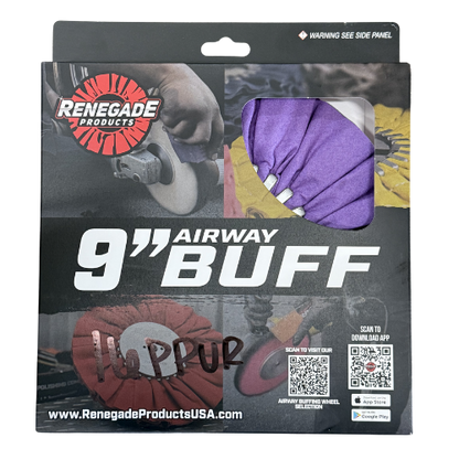 16PPUR PURPLE BUFFING WHEEL