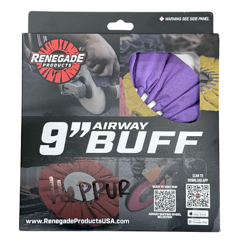 16PPUR PURPLE BUFFING WHEEL