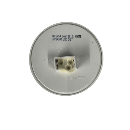 76454 4" FLEET WHITE/CLR 18 LED