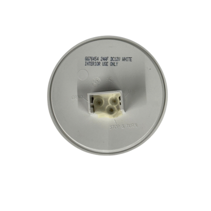 76454 4" FLEET WHITE/CLR 18 LED
