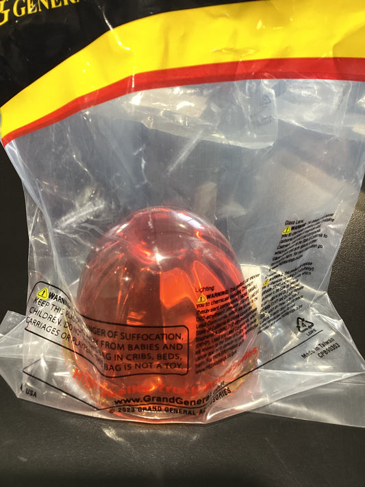 92509 DARK AMBER GLASS LENS ONLY FOR WATERMEL