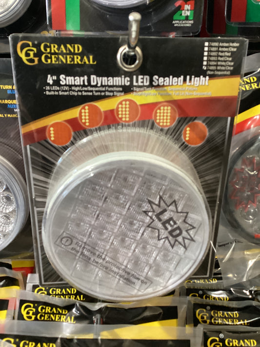 74895 4" ROUND LIGHT 26 LED WHITE