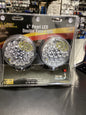 78376 4" DOUBLE FACE LIGHT AMBER/RED CLEAR LENS TWIN PACK