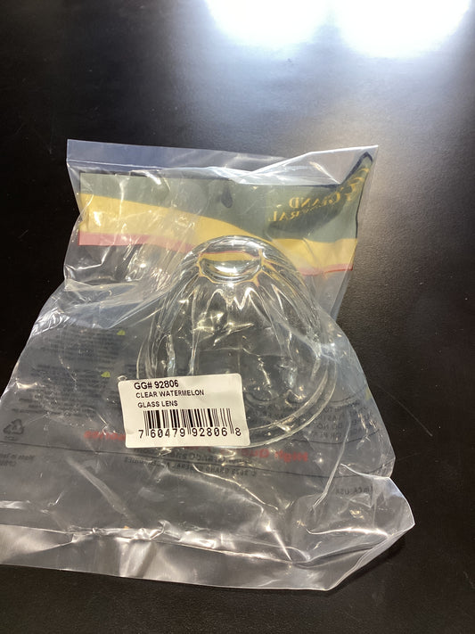 92806-GG CLEAR WATERMON GLASS LENS ONLY