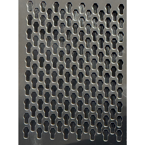 45339-20 KW T800 GRILL W/KEY HOLES DESIGN (Sample)