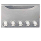 BP-5131 REAR LIGHT PANEL SQUARE 20" TALL W/LIGHT HOLES