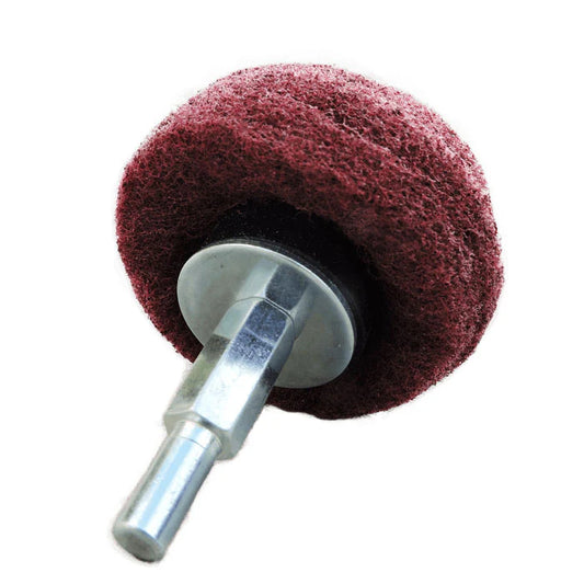LRSRPSCP2 MUSHROOM SCUFF PAD W/ SHANK
